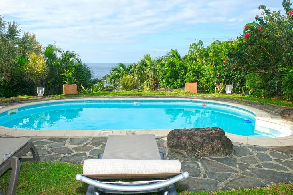 Villa à louer avec piscine, Guadeloupe